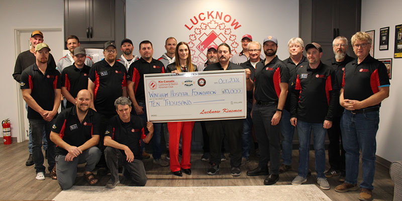 Lucknow Kinsmen 2026 Britespan CT Donation 2023